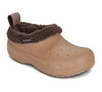 Clog CROCS "Unisex Classic Lined Shorty", Damen, Gr. 41, braun, Croslite™, Schuhe Clog, Regenschuh, Outdoorschuh, Hausschuh mit Warmfutter (49636710-41) braun