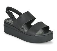 Crocs Flache Sandalen CROCS BROOKLYN LOW WEDGE W in Schwarz 34 / 35