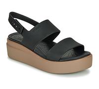 Crocs Flache Sandalen CROCS BROOKLYN LOW WEDGE W in Schwarz 37 / 38