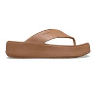 Crocs - Zehensandalen Getaway Platform Flip - Braun - Größe 38 - 39