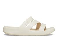Crocs - Getaway Strappy - Damen Komfort-Pantoletten - Natur (Stucco), Gr. 36-37 EU / 6 US W