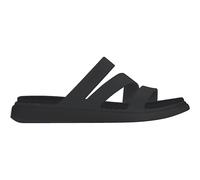 Crocs Sandale Getaway Strappy (leichtes, nahtlos, flexibel) schwarz Damen, Größe Euro (US) 42-43
