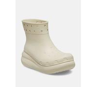 Crocs Gummistiefel "Classic Crush Rain" in Creme - Größe 36/37 | Damen Gummistiefel