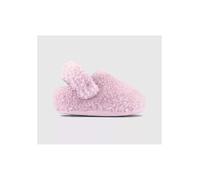Hausschuh CROCS "Kids' Classic Cozzzy Slipper", Kinder, Gr. 37, rosa, Croslite™, Textil, Schuhe Hausschuh, Pantoffel, Clog mit Filzwolle (82565261-37) rosa