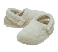 Crocs Hausschuhe Classic Cozzzy Slipper (Kunstfell, warm) naturweiss Kinder - 1 Paar, Größe Euro (US) 33-34 (J2)