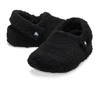 Crocs Hausschuhe Classic Cozzzy Slipper (Kunstfell, warm) schwarz Kinder - 1 Paar, Größe Euro (US) 33-34 (J2)