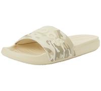 Crocs Herren All Day Camouflage Slide Schiebe-Sandalen, Knochenfarben, 45 EU