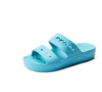 Crocs Damen Baya Platform Sandal Holzschuh, Digital Aqua, 37 EU