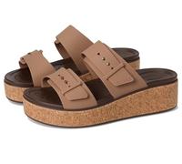 Crocs Herren Brooklyn Cork Buckle Sandalen, Milk Chocolate, 39/40 EU
