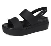 Crocs Sandalen Brooklyn Low Wedge – Keilabsatz – Schwarz/Schwarz – Größe 38/39 EU