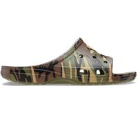 Crocs Herren Saturday Camouflage Slide M Schiebe-Sandalen, Khakigrün, Mehrfarbig, 42 EU