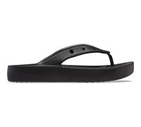 Crocs Zehensandalen Classic Platform Flip Damen Schwarz Größe 41-42