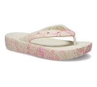 Crocs Herren Classic Platform Flip W Flip, Bone/Multi, 41/42 EU
