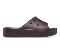 Crocs Damen Classic Platform Slide Schiebe-Sandalen, Dark Cherry, 43 EU