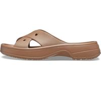 Crocs Herren Classic Womens Cross Strap Badeschlappen, Milk Chocolate, 39/40 EU