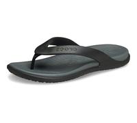 Crocs Herren Coast Flip-Flop, Schwarz/Schiefergrau, 45 EU, Schwarz Schiefergrau, 11 UK