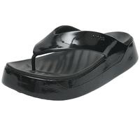 Crocs Herren Getaway Platform Patent Flip Flip, Black, 36/37 EU