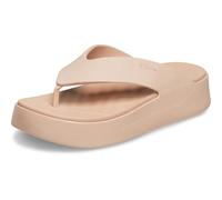 Crocs Herren Getaway Platform Patent Flip Flip, Pink Caramel, 34/35 EU