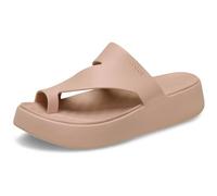 Crocs Herren Getaway Platform Toe Loop Sandalen, Pink Caramel, 42/43 EU