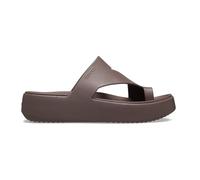 Crocs Damen Getaway Platform Toe Loop Sandale, Truffle, 37 EU