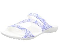 Crocs Herren Kadee II Graphic Sandal W Sandalen, Lapis/Multi, 34/35 EU