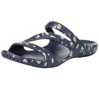 Crocs Herren Kadee II Shells Print Sandal W Sandalen, Navy, 34/35 EU