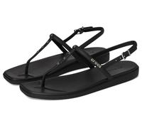 Crocs Herren Miami Studded Thong Flip Flip, Black, 37/38 EU