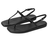 Crocs Mädchen Miami Flipflop, Schwarz, 34/35 EU