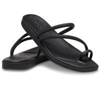Crocs Herren Miami Toe Loop Sandal Sandalen, Black, 36/37 EU