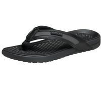 Crocs Herren Yukon Sport Flip Flipflop, Schwarz, Schiefergrau, 41 EU