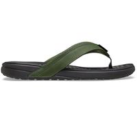 Crocs Herren Yukon Surf Flip Flop, Armeegrün/Schwarz, 40 EU, Army Green Black, 41/42 EU