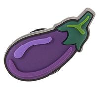 Crocs Jibbitz Essen-Schuhanstecker | Individualisieren Sie Ihre Crocs mit Jibbitz Aubergine One-Size