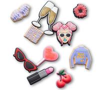 Crocs Jibbitz-Schuhanstecker 10er-Set | Individualisieren Sie Ihre Crocs mit Jibbitz Girl Power One-Size