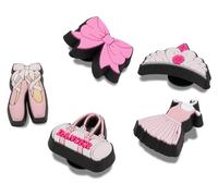Crocs Jibbitz Shoe Charm 5-pack | Personalize With Jibbitz for, Unisex Schuh-Charme, Ballet Class,