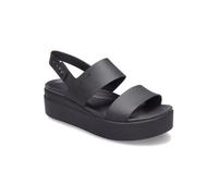 Crocs Sandalen Brooklyn Low Wedge Schwarz Damen EU 36 1/2