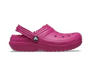 Crocs - Kid's Classic Lined Clog - Hüttenschuhe, Gr. 32-33 US J1, lila (RoyalPink)