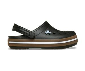 Crocs Kids' Crocband Gum Clog Black 33-34