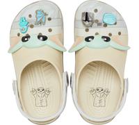 Crocs Kids Grogu Classic Clog Hausschuh altweiß in EU 28-29