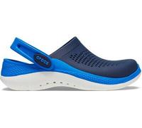 Crocs Classic Slipper, Unisex-Erwachsene Niedrig, Classic Slipper-Charcoal/Charcoal, 39/40 EU - Navy/Bright Cobalt / C12