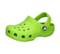 Clog CROCS "Classic Clog K", Kinder, Gr. 27, grün, Croslite™, unifarben, Schuhe Clog, Hausschuh, Schlappen, Strandschuh, Sandale mit Fersenriemen (13244844-27) grün