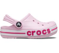 Crocs Bayaband Clogs für kleine Mädchen und Jungen mit Fersenriemen für sicheren Halt 27-28 EU Ballerina Pink/Candy Pink