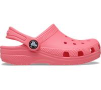 Clog CROCS "Classic Clog K", Jungen, Gr. 22, guave, Croslite™, unifarben, Schuhe Clog, Hausschuh, Schlappen, Strandschuh, Sandale mit Fersenriemen (37259628-22) guave