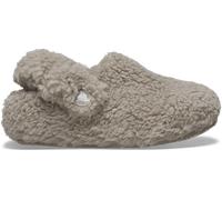 Hausschuh CROCS "Toddler Classic Cozzzy Slipper", Kinder, Gr. 25, braun, Croslite™, Textil, Schuhe, Pantoffel, Clog mit Riemen (99995236-25) braun