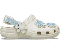 Crocs | Kinder | Toddler Classic Denim Flower Adjustable Backstrap | Clogs | Braun | 23