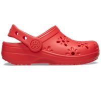 Crocs | Kinder | Toddler Classic Floral Cut-Out | Clogs | Rot | 24