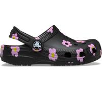 Crocs | Kinder | Toddler Classic Flower | Clogs | Schwarz | 20