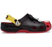 Clog CROCS "Mickey Mouse Classic Clog T", Mädchen, Gr. 25, multi, mickey mouse, Croslite™, kontrastfarbene Details, Schuhe Clog, Sommerschuh, Strandschuh, Hausschuh mit Fersenriemen (20973900-25) mult