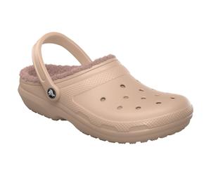 Crocs Klassische Gefütterte Thermoplastische Damen Clogs in Pink Caramel EU 40,5 / UK 7