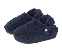 Crocs Hausschuhe Classic Cozzzy Slipper (Kunstfell, warm) navyblau Kinder - 1 Paar, Größe Euro (US) 28-29 (C11)