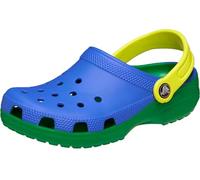 Crocs Klassische Retro-Sport-Clogs für Kinder, Blauer Bolzen, 5 Big Kid